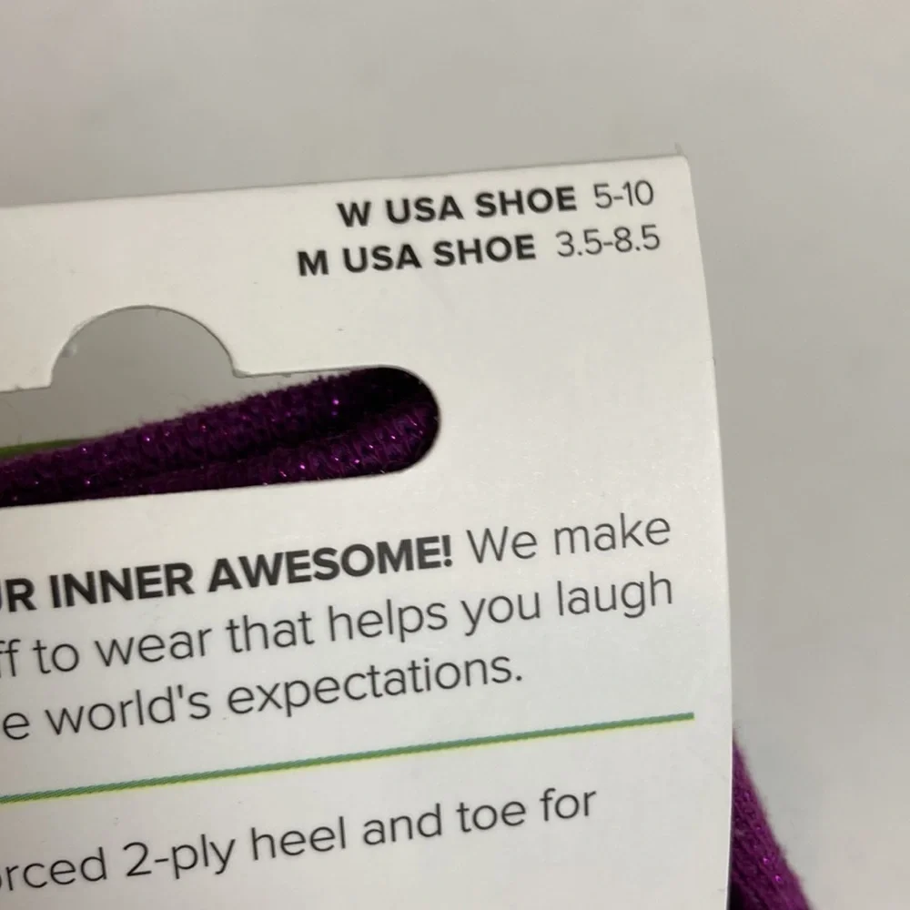 Sock It To Me NWT Llamazing! Women’s Crew Socks Llama Funny Novelty Shimmer Gift